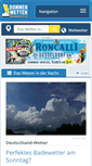 Mobile Screenshot of donnerwetter.de