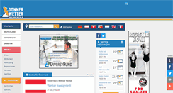 Desktop Screenshot of donnerwetter.at