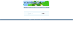 Desktop Screenshot of donnerwetter.com