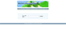 Tablet Screenshot of donnerwetter.com